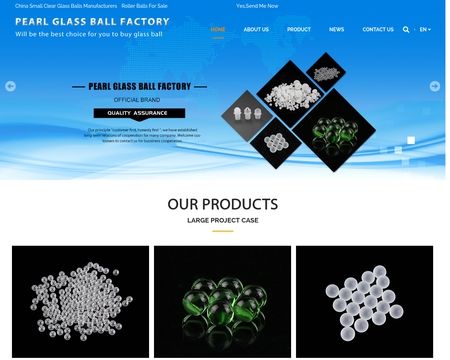 website thubmnail of Glass-ball.net
