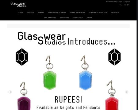 website thubmnail of Glasswear Studios