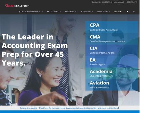 website thubmnail of Gleim
