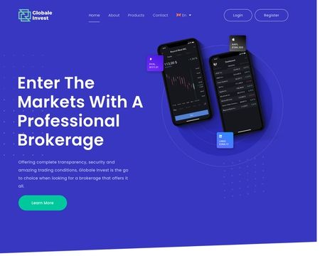 website thubmnail of Globale Invest