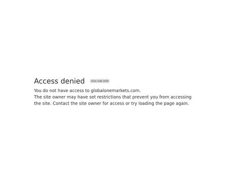 website thubmnail of Globalonemarkets