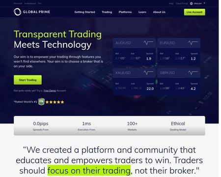 website thubmnail of Global Prime