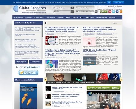 website thubmnail of Global Research