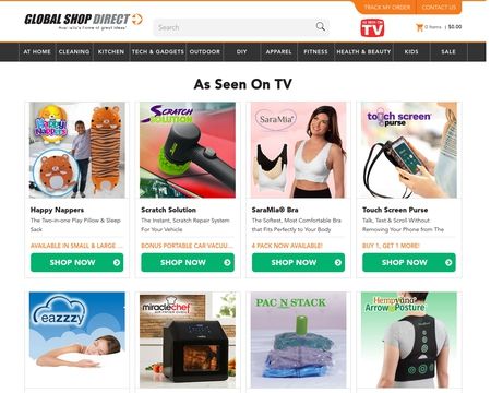 website thubmnail of Global Shop Direct