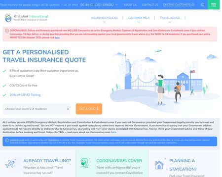 website thubmnail of Globelink International