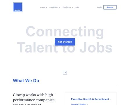website thubmnail of Glocap