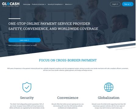 website thubmnail of Glocash