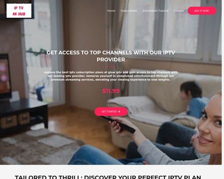website thubmnail of Glowiphub