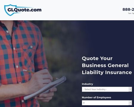 website thubmnail of GLQuote Per Project Insurance