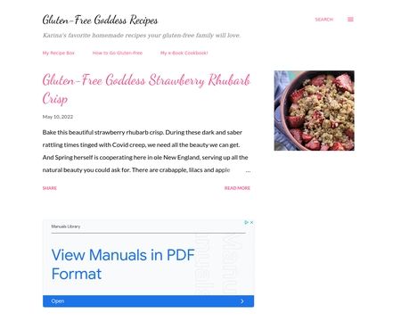 Gluten-Free Goddess Recipes