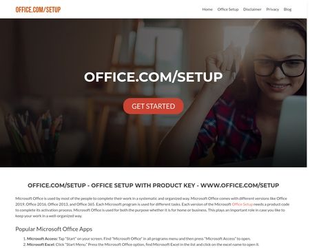 website thubmnail of Office.com Setup