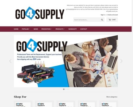 website thubmnail of Go4supply