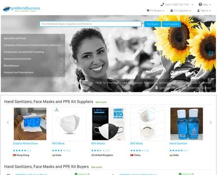 website thubmnail of go4WorldBusiness