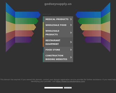 website thubmnail of Godsey Supply