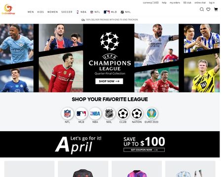 website thubmnail of Gogoalshop.co