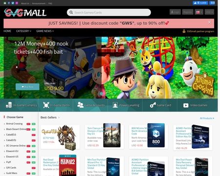 website thubmnail of GVGMall