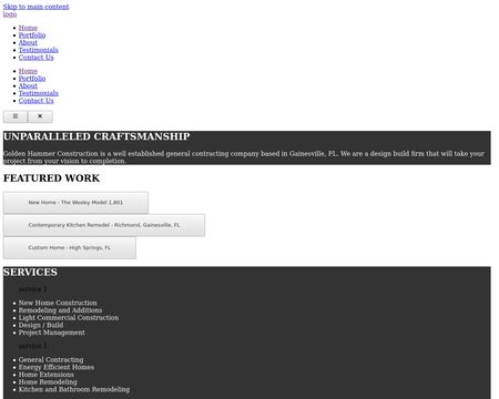 website thubmnail of GoldenHammer