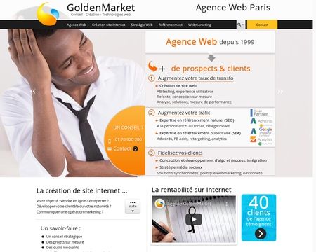 website thubmnail of Goldenmarket.fr