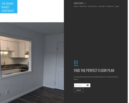 website thubmnail of Golden Nugget Apartments