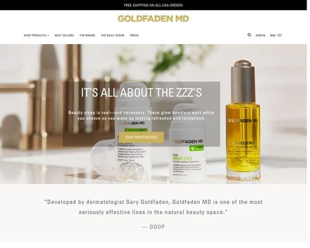 website thubmnail of Goldfaden MD