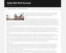 Thumbnail of Gold IRA Rollovered