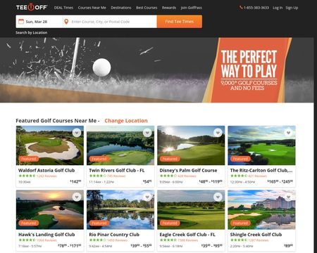 website thubmnail of Golf18Network