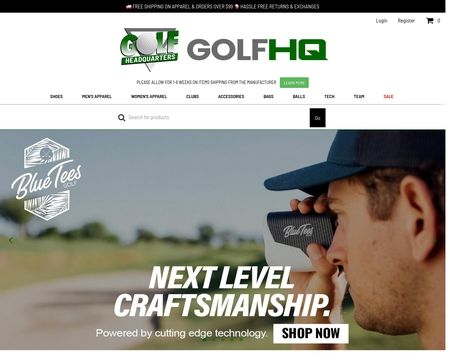 website thubmnail of Golf Headquarters