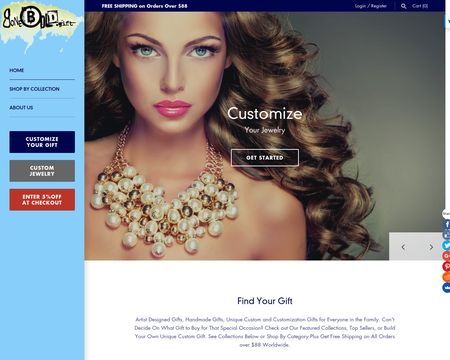 website thubmnail of GoneBold.gift