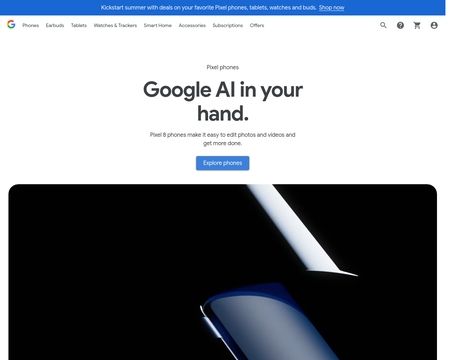 website thubmnail of Googlestore