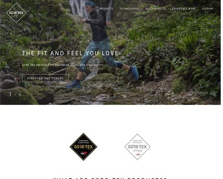 website thubmnail of GoreTex
