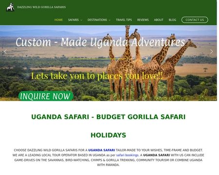 website thubmnail of Gorillas In Paradise