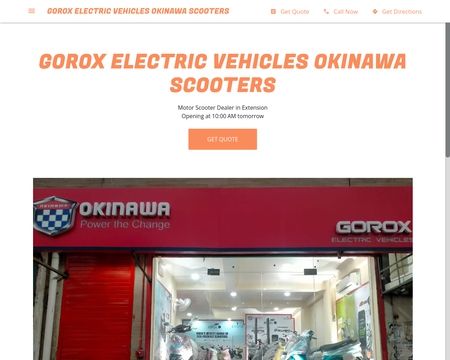 website thubmnail of Gorox-electric-vehicles-okinawa.business.site