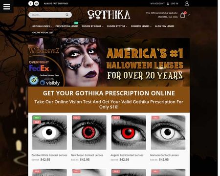 website thubmnail of Gothika