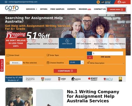 GOTO Assignment Help
