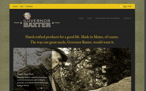 Thumbnail of Governorbaxter.com