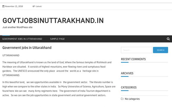 Thumbnail of Govt Jobs in Uttarakhand