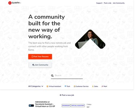 website thubmnail of GoWFH