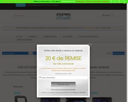 website thubmnail of Gps-access.fr