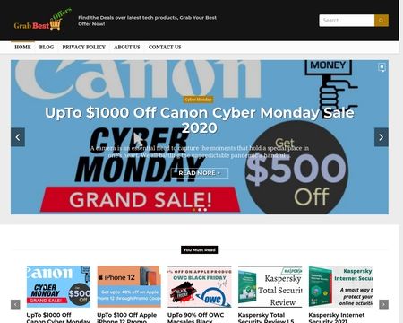 website thubmnail of Grabbestoffers.us