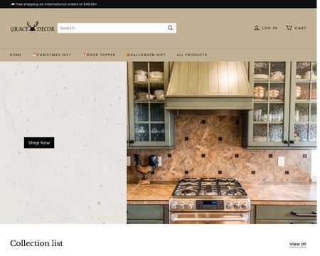 website thubmnail of Gracedecors