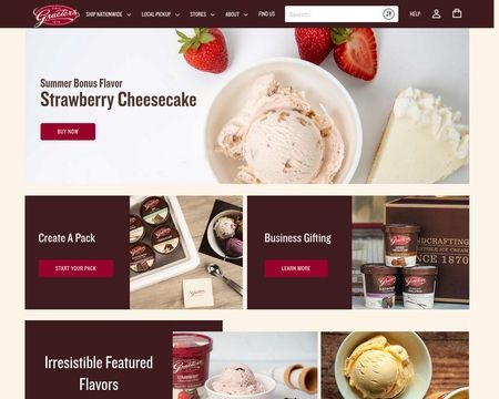website thubmnail of Graeter's Ice Cream
