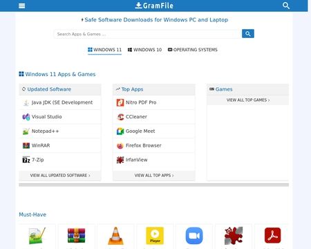 website thubmnail of Gramfile