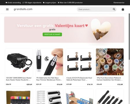 website thubmnail of Grandado
