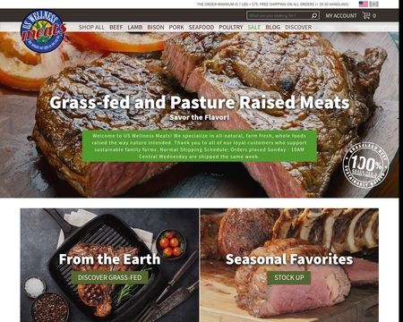 website thubmnail of Grasslandbeef