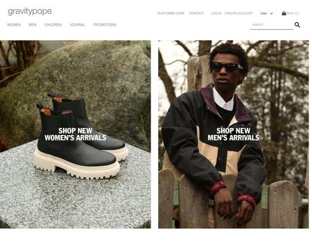 website thubmnail of Gravitypope