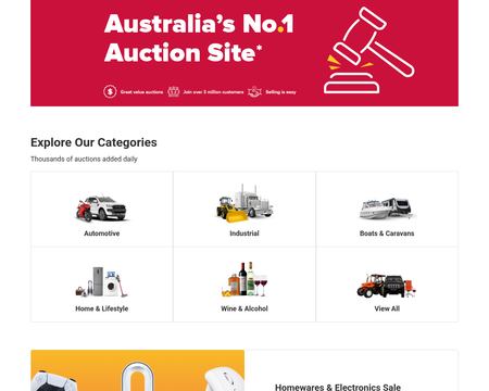 website thubmnail of GraysOnline