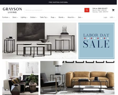 website thubmnail of Grayson Living