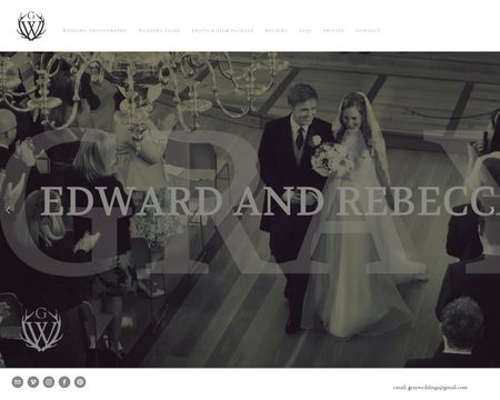 website thubmnail of Gray Weddings