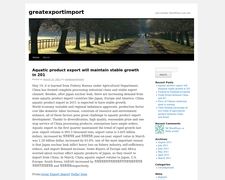 Thumbnail of Greatexportimport.wordpress