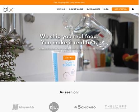 website thubmnail of Green Blender